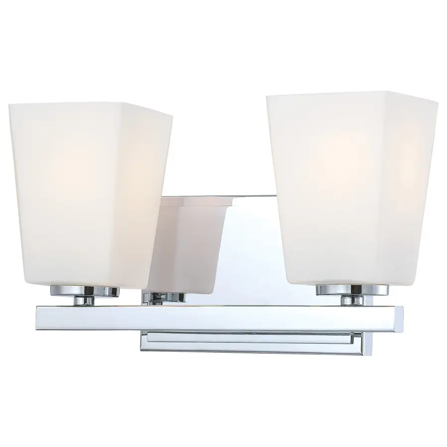 City Square 2-Light Bath Vanity Light