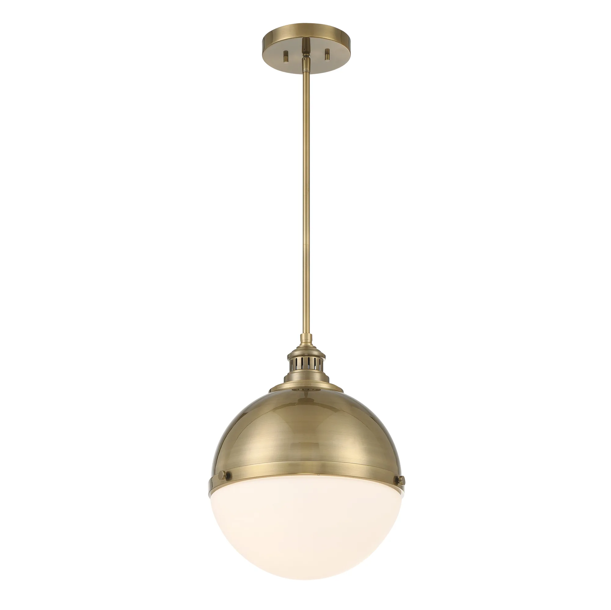 Vorey 1-Light Pendant in Oxidized Aged Brass