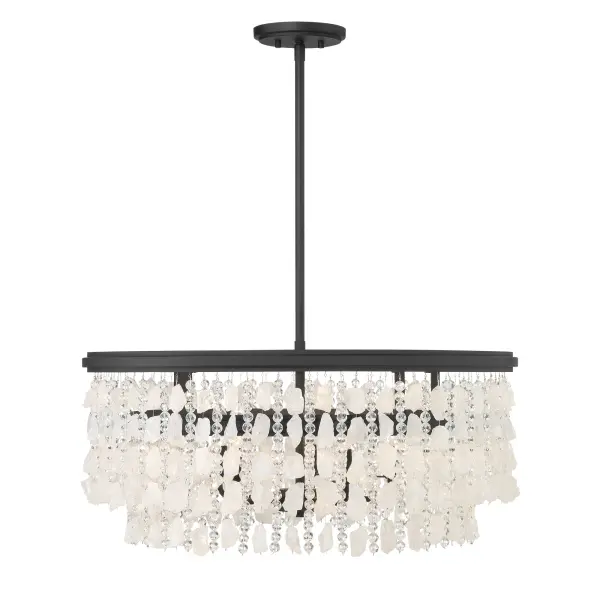 Shimmering Elegance 5-Light Chandelier - Image 2