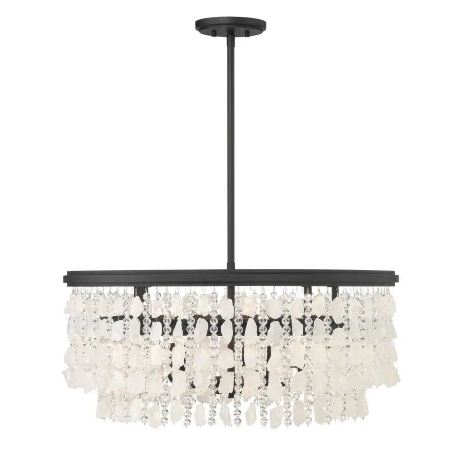 Shimmering Elegance 5-Light Chandelier - Image 2