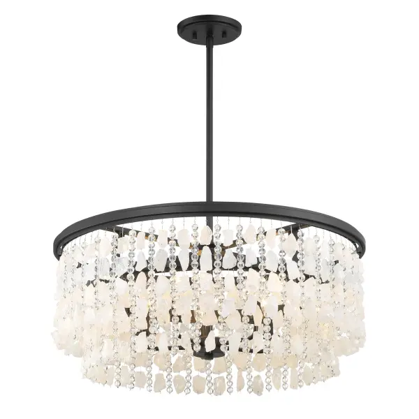 Shimmering Elegance 5-Light Chandelier - Image 5