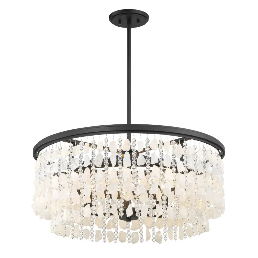 Shimmering Elegance 5-Light Chandelier - Image 5
