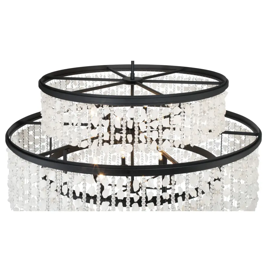 Dramatic 48-Inch Crystal Chandelier Makes a Bold Statement - Image 3