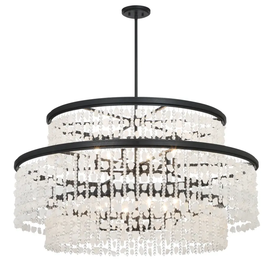 Dramatic 48-Inch Crystal Chandelier Makes a Bold Statement - Image 5