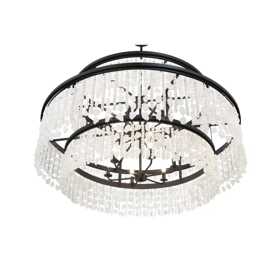 Dramatic 48-Inch Crystal Chandelier Makes a Bold Statement - Image 6