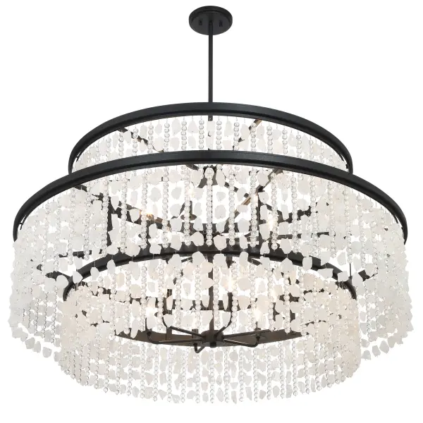 Shimmering Elegance 12-Light Chandelier - Image 7