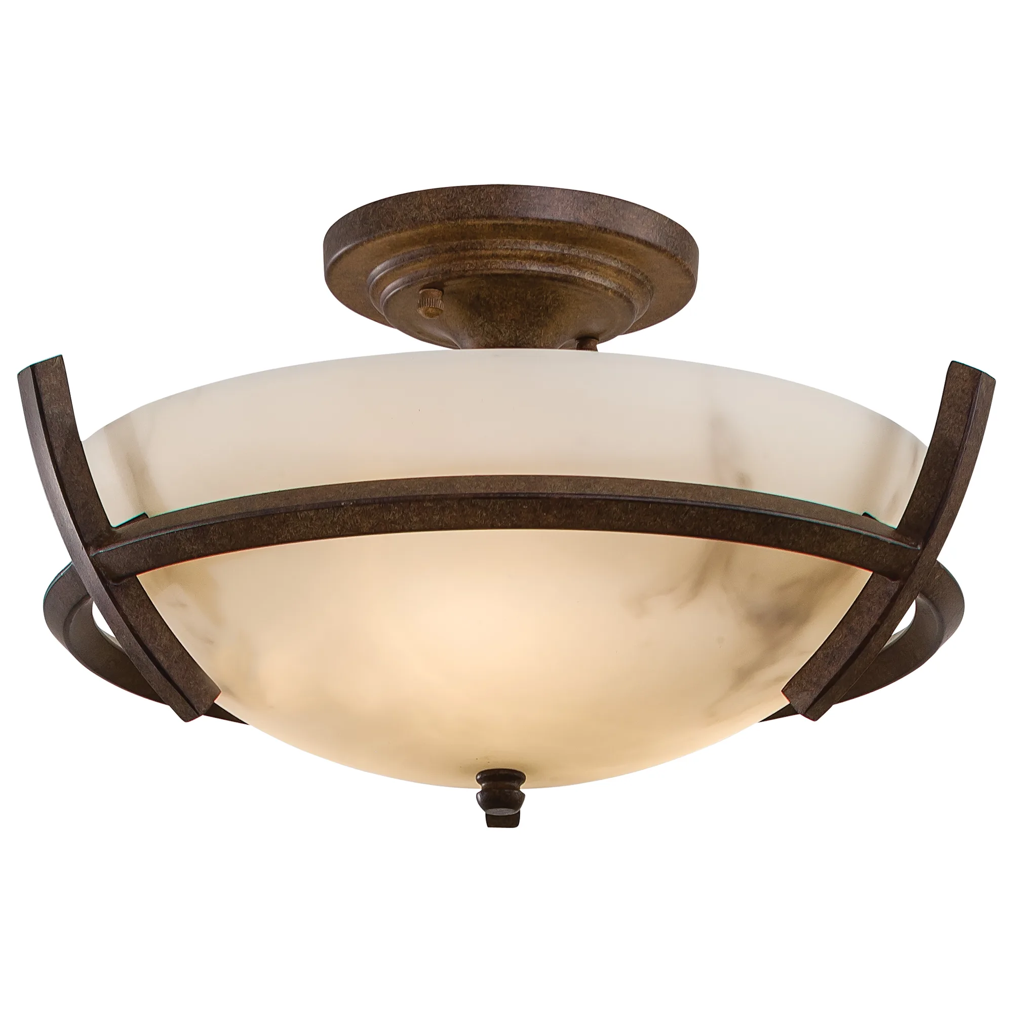 Calavera 3-Light Semi Flush Mount