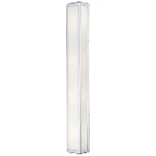 The Daventry 4-Light Bath fixture combines traditional elegance with practical functionality. Its 37-inch width provides excellent illumination for larger vanities, while the polished nickel finish and white glass shades create a timeless look. ADA compliant design ensures accessibility without compromising style.