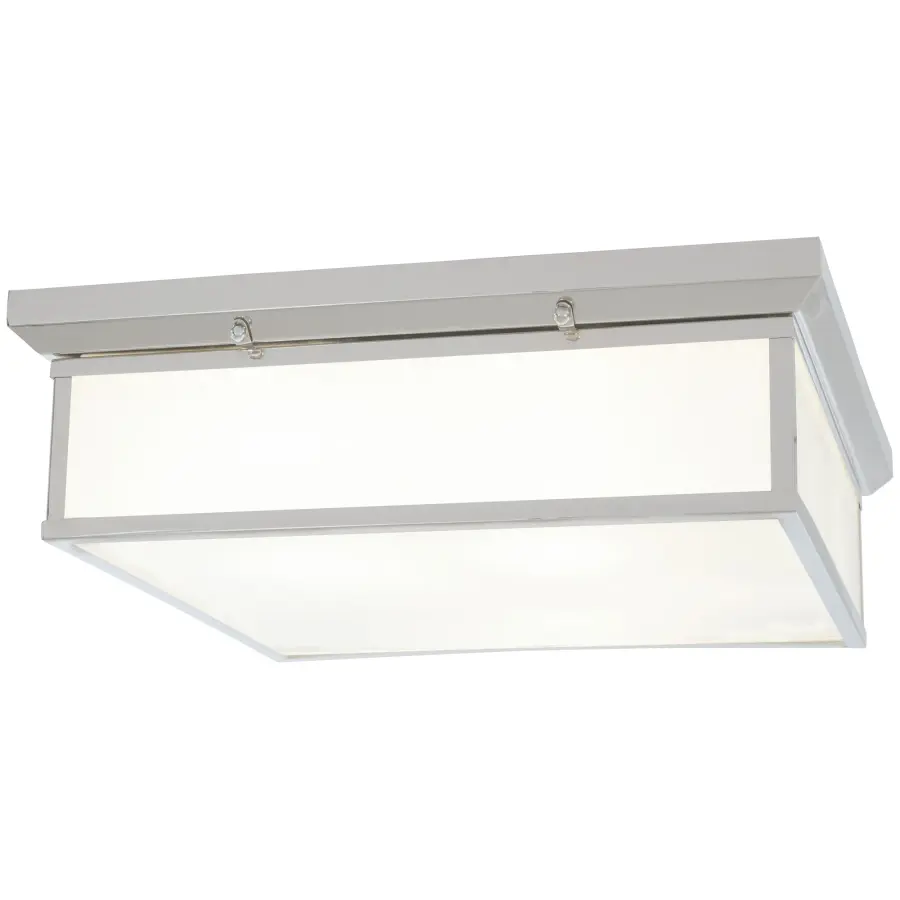 20-Inch LED Flush Mount in Chrome