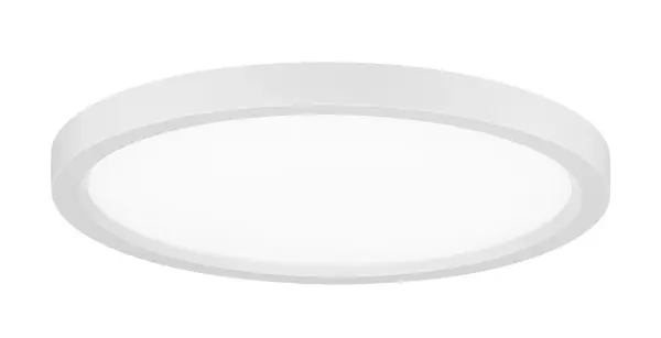 In White by Minka-Lavery from the Led Flush Mount collection