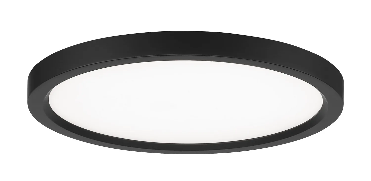 Led Flush Mount LED Flush Mount in Coal