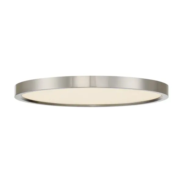 15" LED Flush Mount in Brushed Nickel - Image 3