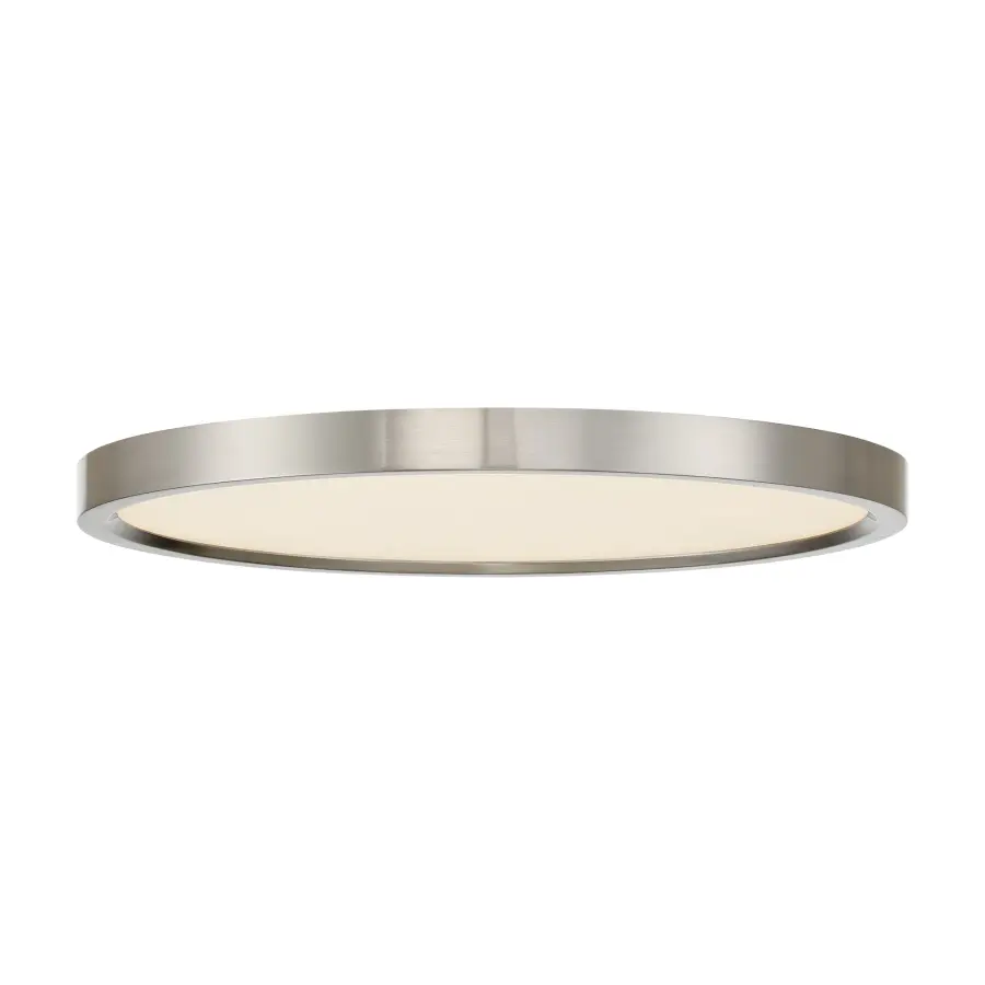 15" LED Flush Mount in Brushed Nickel - Image 3