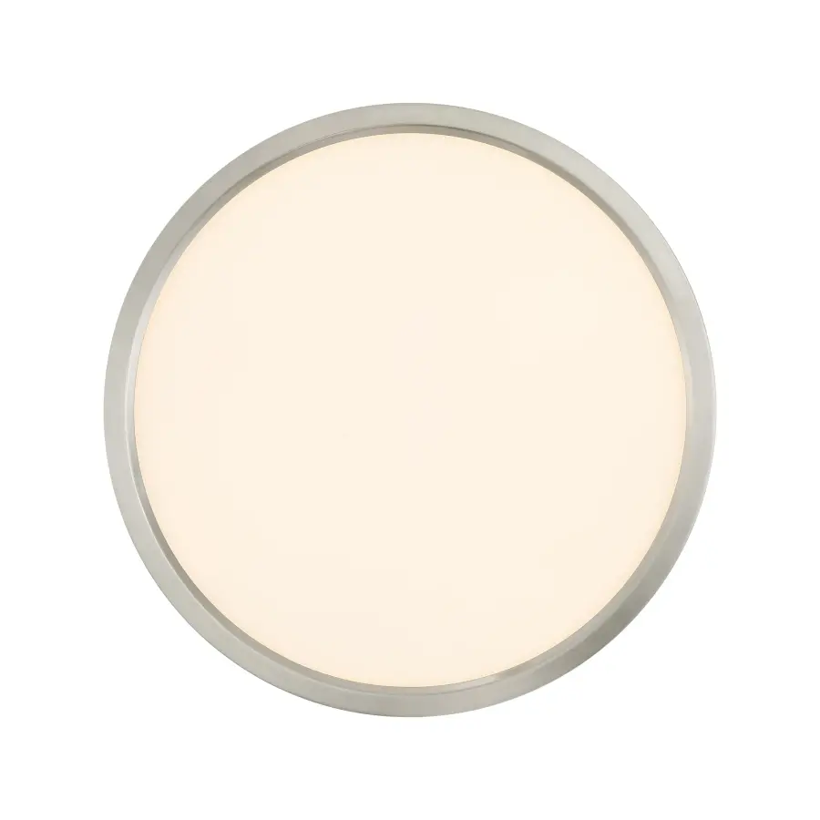 15" LED Flush Mount in Brushed Nickel - Image 4