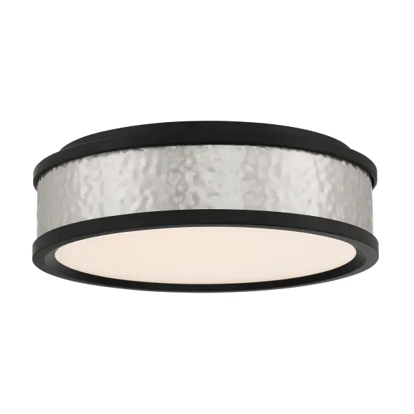 This 12-inch flush mount delivers impressive 1737 lumens with exceptional 94 CRI, making it ideal for task-oriented spaces. The mixed metal finish adds visual interest while the dimmable LED provides energy efficiency.