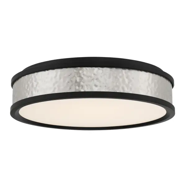 This 15" flush mount combines energy-efficient LED technology with a sophisticated two-tone finish. The high CRI of 93 ensures excellent color rendering, while the dimmable feature provides lighting flexibility for any space.