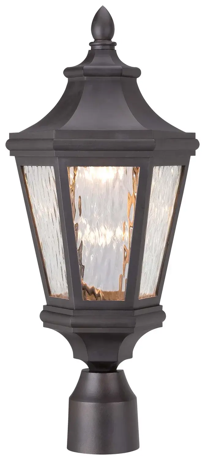 Hanford Pointe Outdoor Post Mount Lantern