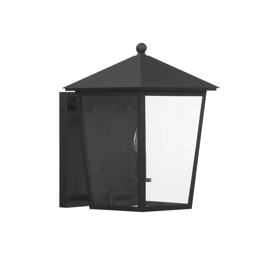Noble Hill 1-Light Outdoor Wall Lantern - Image 3