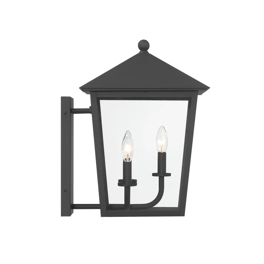 Noble Hill 3-Light Outdoor Wall Lantern - Image 2