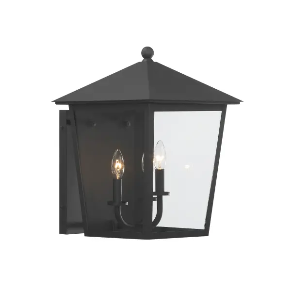 Noble Hill 3-Light Outdoor Wall Lantern - Image 3