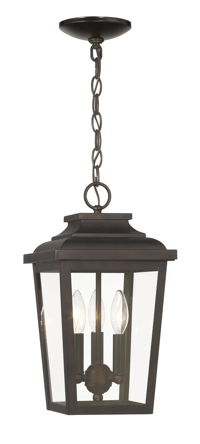 Irvington Manor - 3 Light Chain Hung Lantern