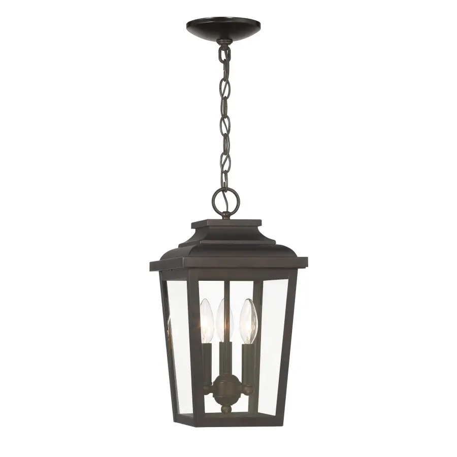 Irvington Manor 3-Light Chain Hung Lantern - Image 2
