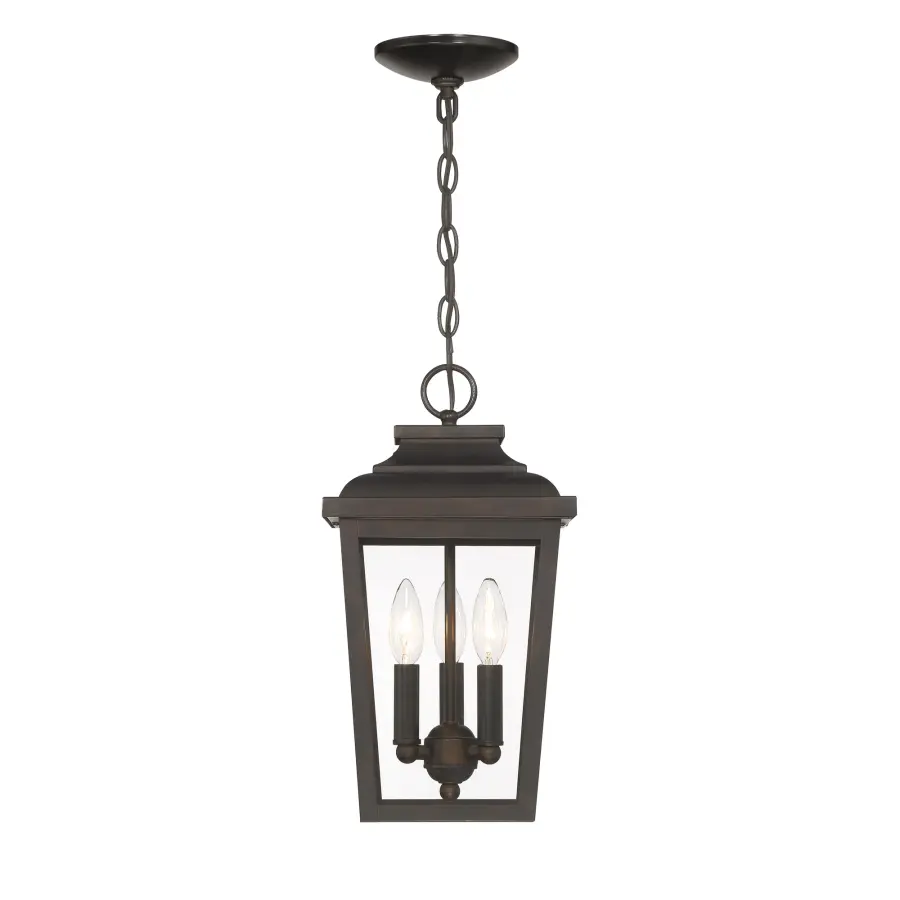 Irvington Manor 3-Light Chain Hung Lantern - Image 5