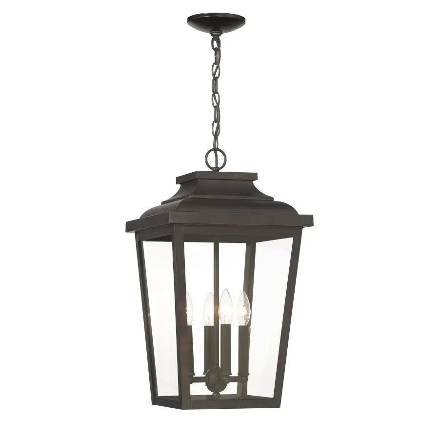 Irvington Manor Extra Large Chain Hung Lantern - Image 2