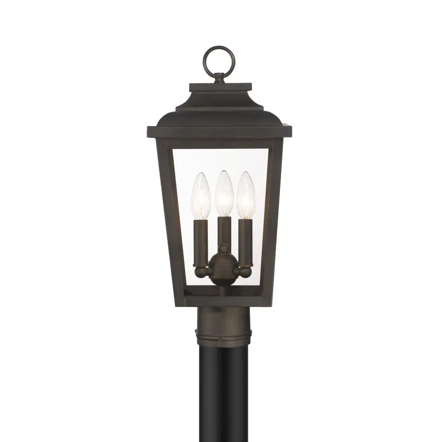Irvington Manor 3-Light Post Mount Lantern - Image 5