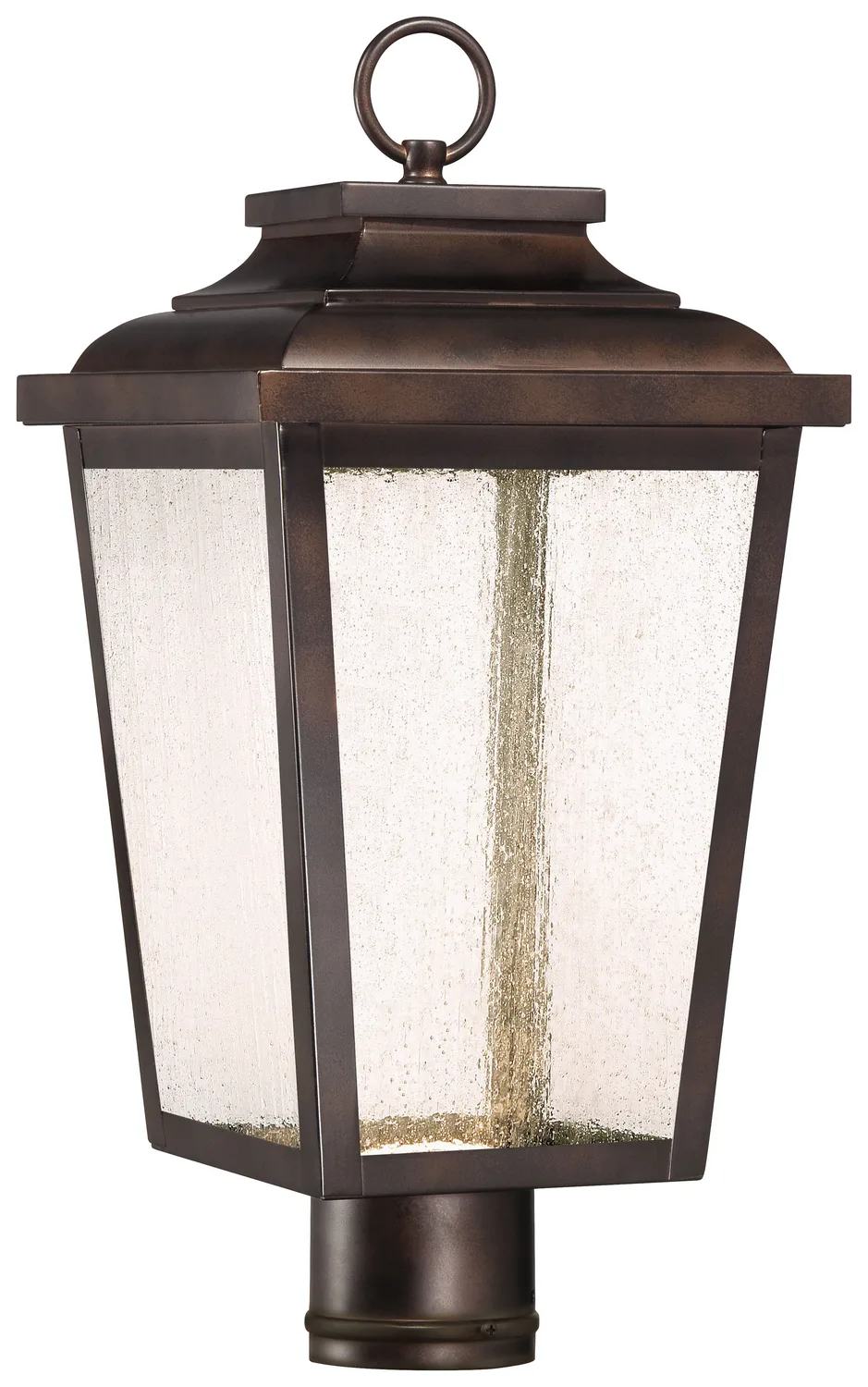 Irvington Manor LED Outdoor Post Mount in Chelesa Bronze