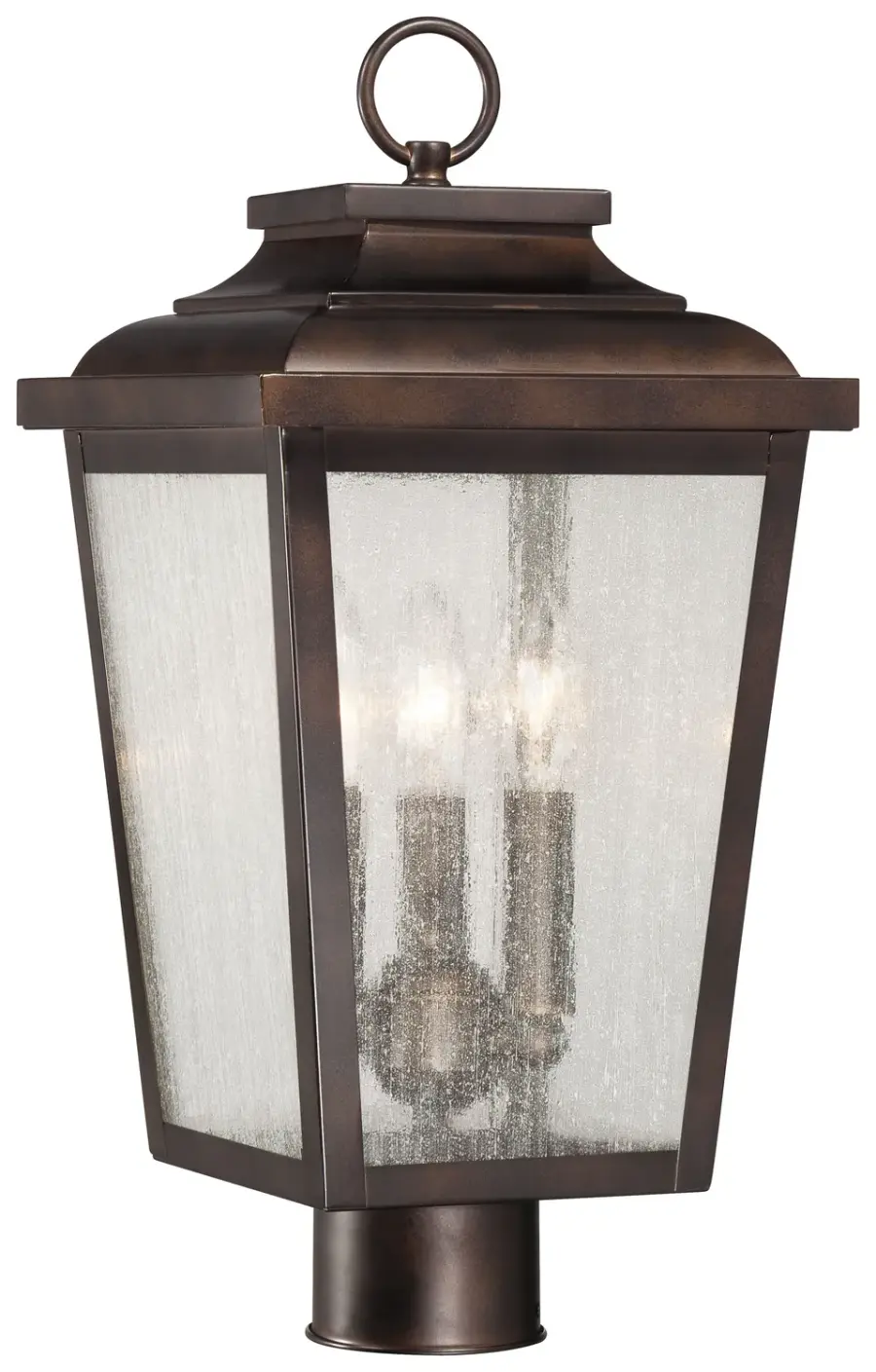 Irvington Manor 3-Light Outdoor Post Lantern - Image 1
