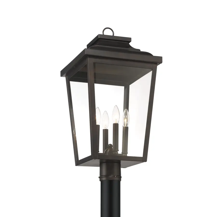Irvington Manor XL Post Mount Lantern - Image 3