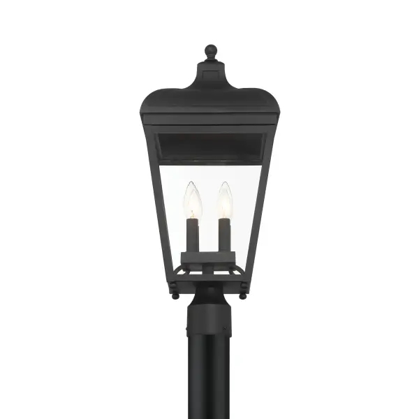 Marquee 4-Light Outdoor Post Mount in Sand Coal Black - Image 5