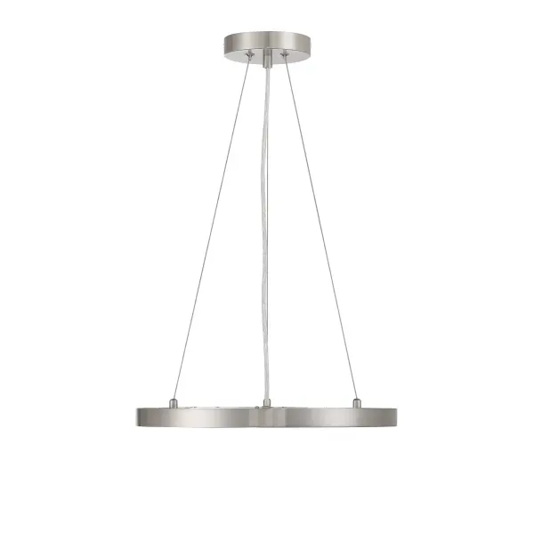 30W LED Brushed Nickel Pendant Light - Image 4