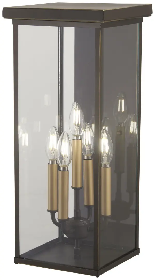 In Oil Rubbed Bronze w/Gold Highlights by Minka-Lavery from the Casway collection