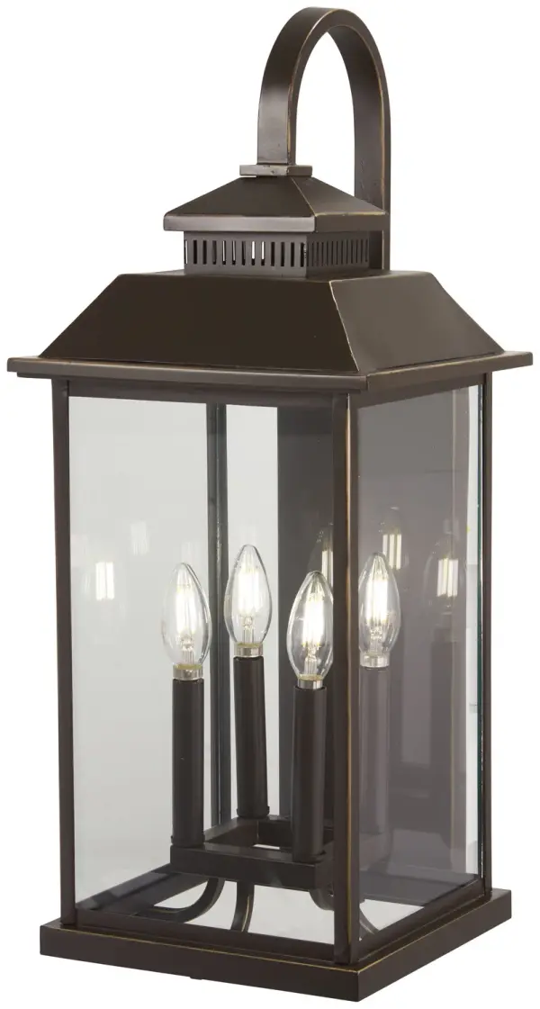 In Oil Rubbed Bronze w/Gold Highlights by Minka-Lavery from the Miner's Loft collection
