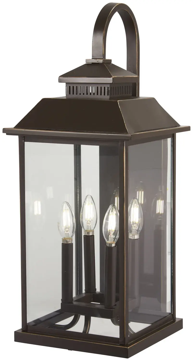 Miner's Loft 4-Light Wall Lantern
