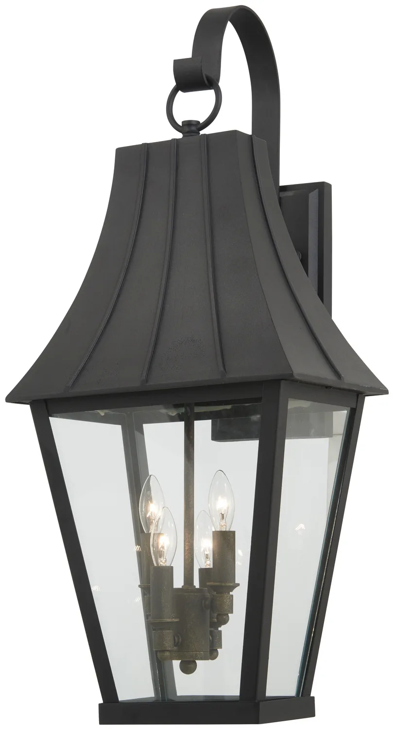 Chateau Grande - 4 Light Outdoor Wall Mount
