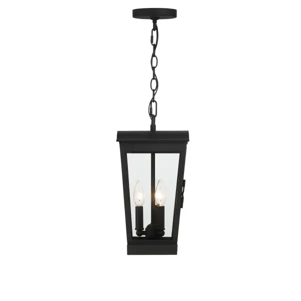 Houghton Hall 3-Light Outdoor Chain Hung Lantern - Image 3