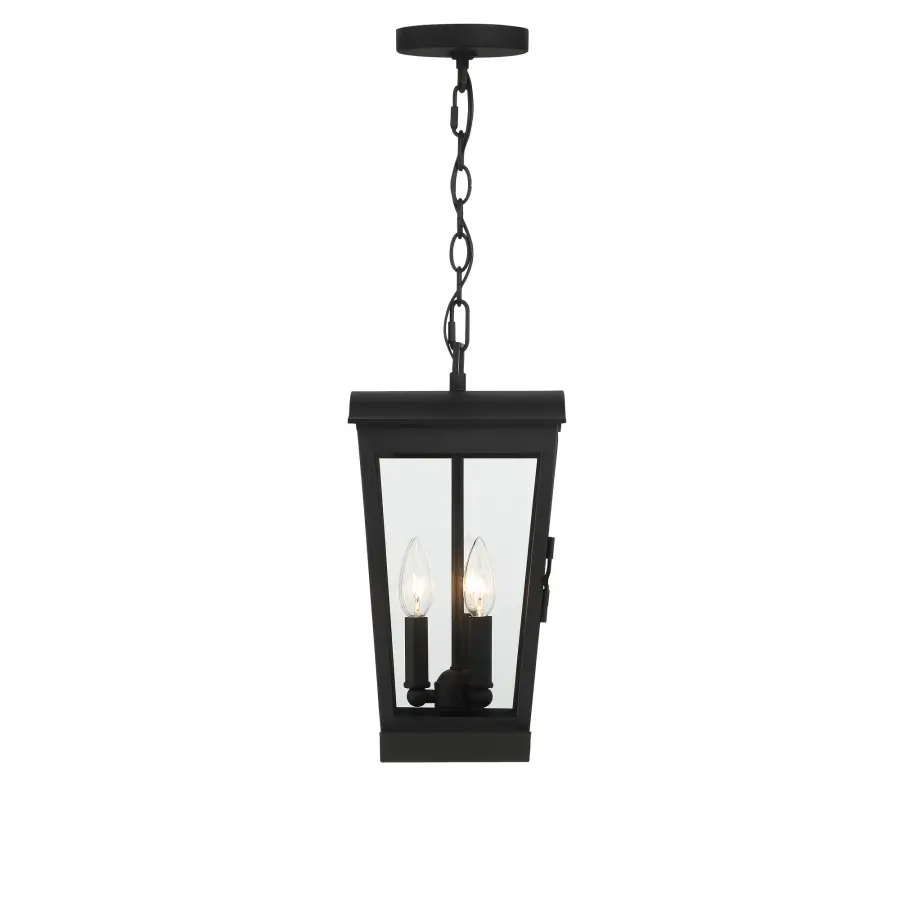 Houghton Hall 3-Light Outdoor Chain Hung Lantern - Image 3