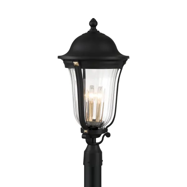 Peale Street 4-Light Outdoor Post Mount Lantern - Image 5