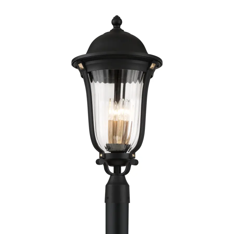 Peale Street 4-Light Outdoor Post Mount Lantern - Image 6