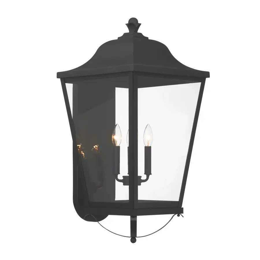 Savannah 4-Light Outdoor Wall Lantern - Image 4