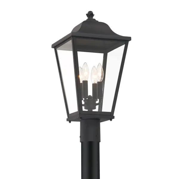 Savannah 4-Light Outdoor Post Lantern - Image 3
