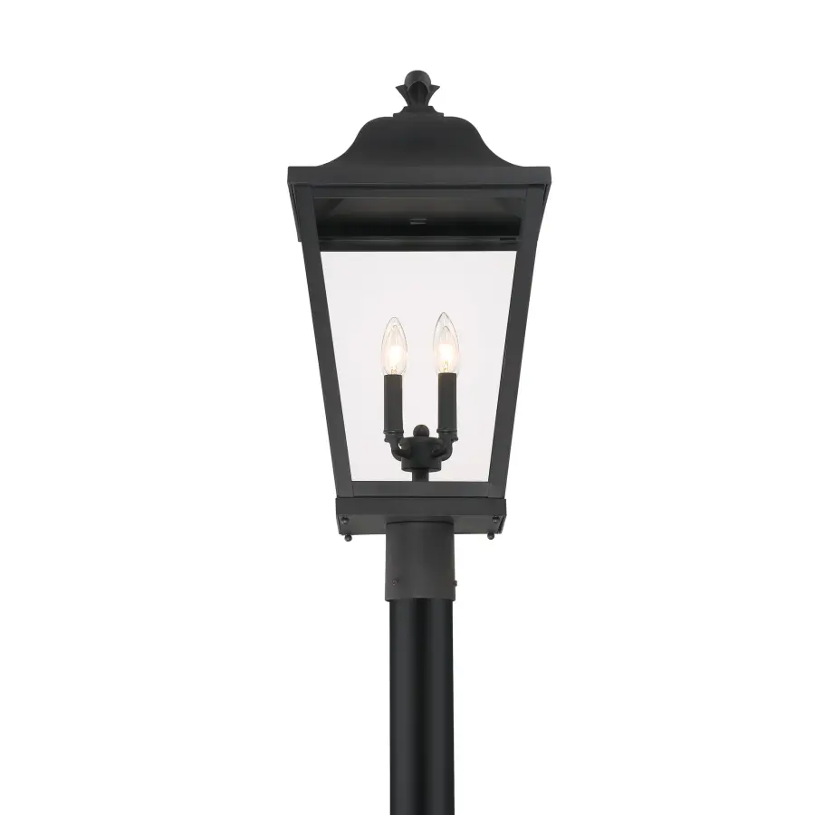 Savannah 4-Light Outdoor Post Mount Lantern - Image 4