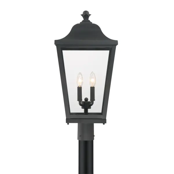 Savannah 4-Light Outdoor Post Mount Lantern - Image 5
