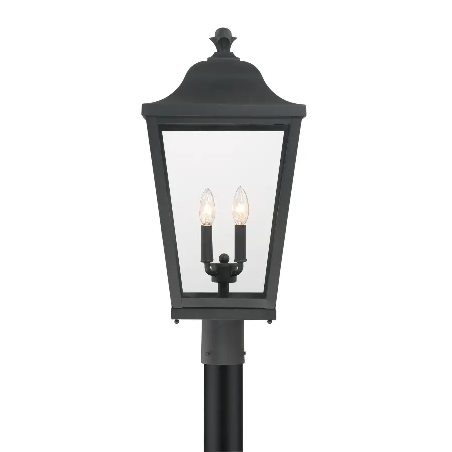Savannah 4-Light Outdoor Post Mount Lantern - Image 5