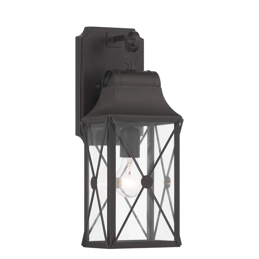 De Luz 1-Light Outdoor Wall Lantern - Image 2