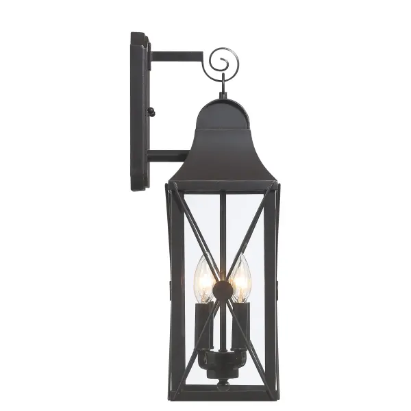 De Luz 4-Light Outdoor Wall Lantern - Image 3