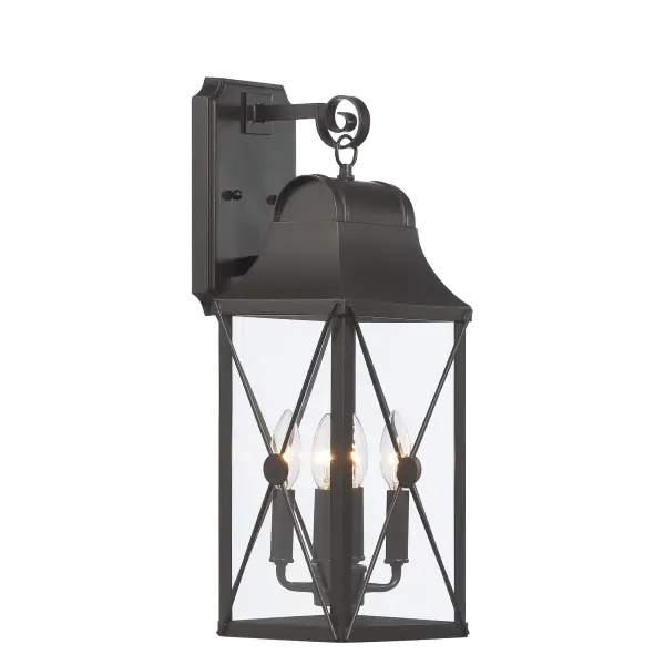 De Luz 4-Light Outdoor Wall Lantern - Image 4